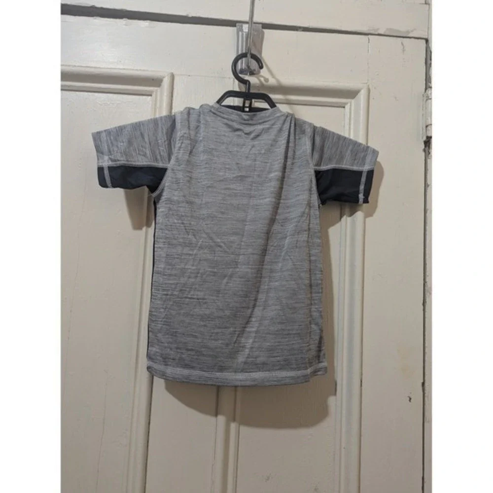 Marvel Avengers Comics Boys Grey Space Dye Graphic‎ T-Shirt Size 7 NWT